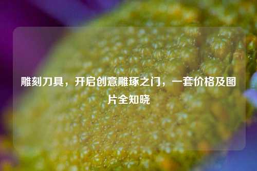 雕刻刀具,开启创意雕琢之门,一套价格及图片全知晓
