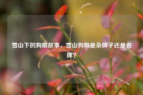 雪山下的狗粮故事，雪山狗粮是杂牌子还是名牌？