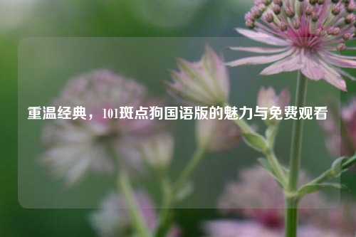 重温经典，101斑点狗国语版的魅力与免费观看