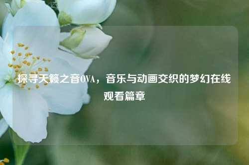 探寻天籁之音OVA，音乐与动画交织的梦幻在线观看篇章