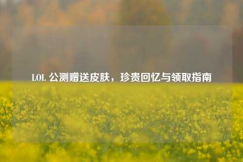 LOL 公测赠送皮肤,珍贵回忆与领取指南