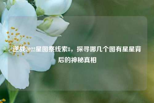 逆战2022星图祭线索8,探寻哪几个图有星星背后的神秘真相