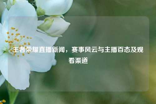 王者荣耀直播新闻，赛事风云与主播百态及观看渠道