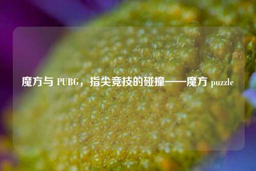 魔方与 PUBG，指尖竞技的碰撞——魔方 puzzle