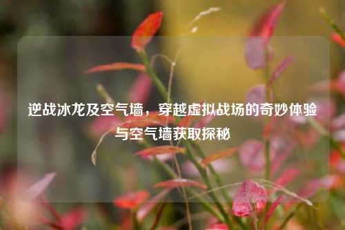逆战冰龙及空气墙,穿越虚拟战场的奇妙体验与空气墙获取探秘