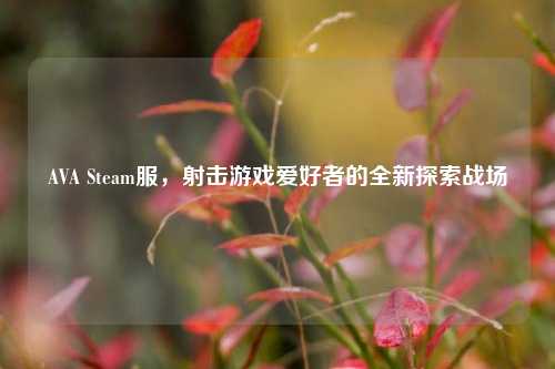 AVA Steam服，射击游戏爱好者的全新探索战场