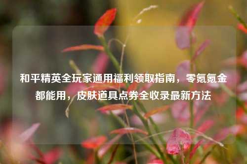 和平精英全玩家通用福利领取指南，零氪氪金都能用，皮肤道具点券全收录最新方法