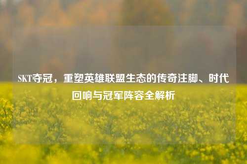 SKT夺冠，重塑英雄联盟生态的传奇注脚、时代回响与冠军阵容全解析
