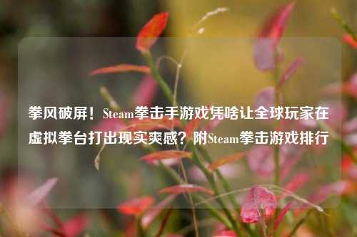 拳风破屏！Steam拳击手游戏凭啥让全球玩家在虚拟拳台打出现实爽感？附Steam拳击游戏排行