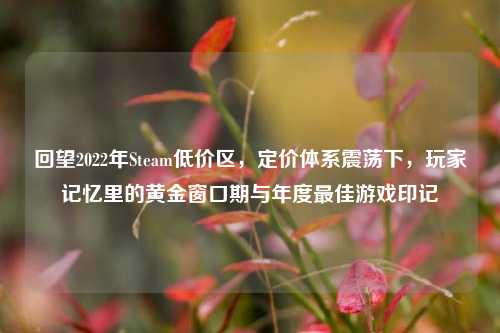 回望2022年Steam低价区，定价体系震荡下，玩家记忆里的黄金窗口期与年度最佳游戏印记